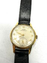 Vintage gents tissot wristwatch the watch is ticking