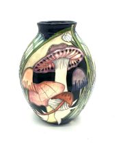 Moorcroft Twilight Bonnets vase by Vicky Lovat height 5.5 inches