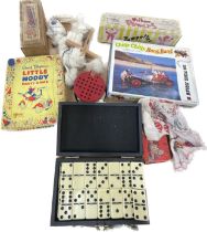 Selection of vintage and later games and collectables to include Chitty Chitty Bang Bang puzzle,