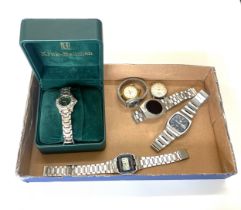 Small collection of vintage watches to include Seiko, Mudu, Benson etc