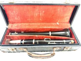 Vintage cased Clarinet, by E J Albert Brussels