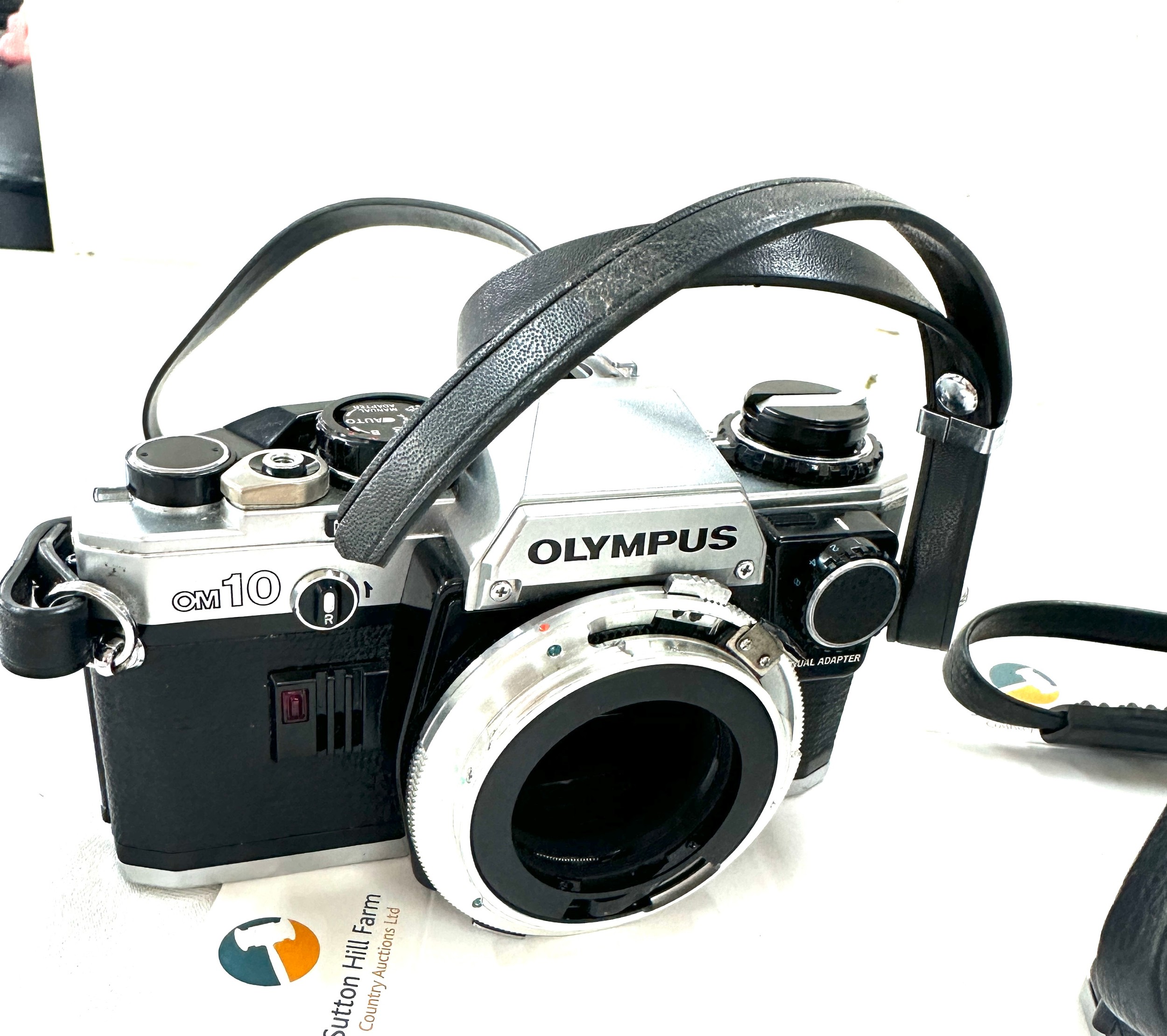 2 x olympus OM10 camera's, body only, no lens, untested - Bild 2 aus 5