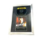 Signed Justin Bieber 'Believe' album 2012, approximate measurements13 x 9.5 inches