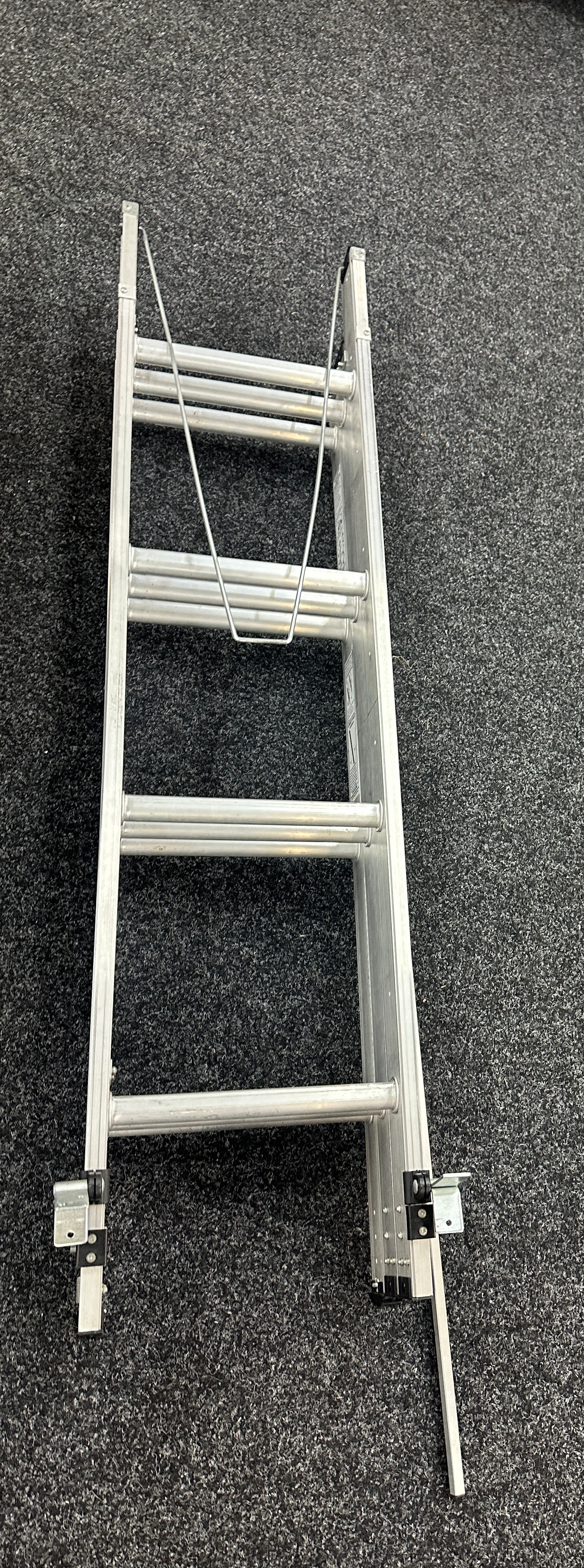 Set of aluminium loft ladders