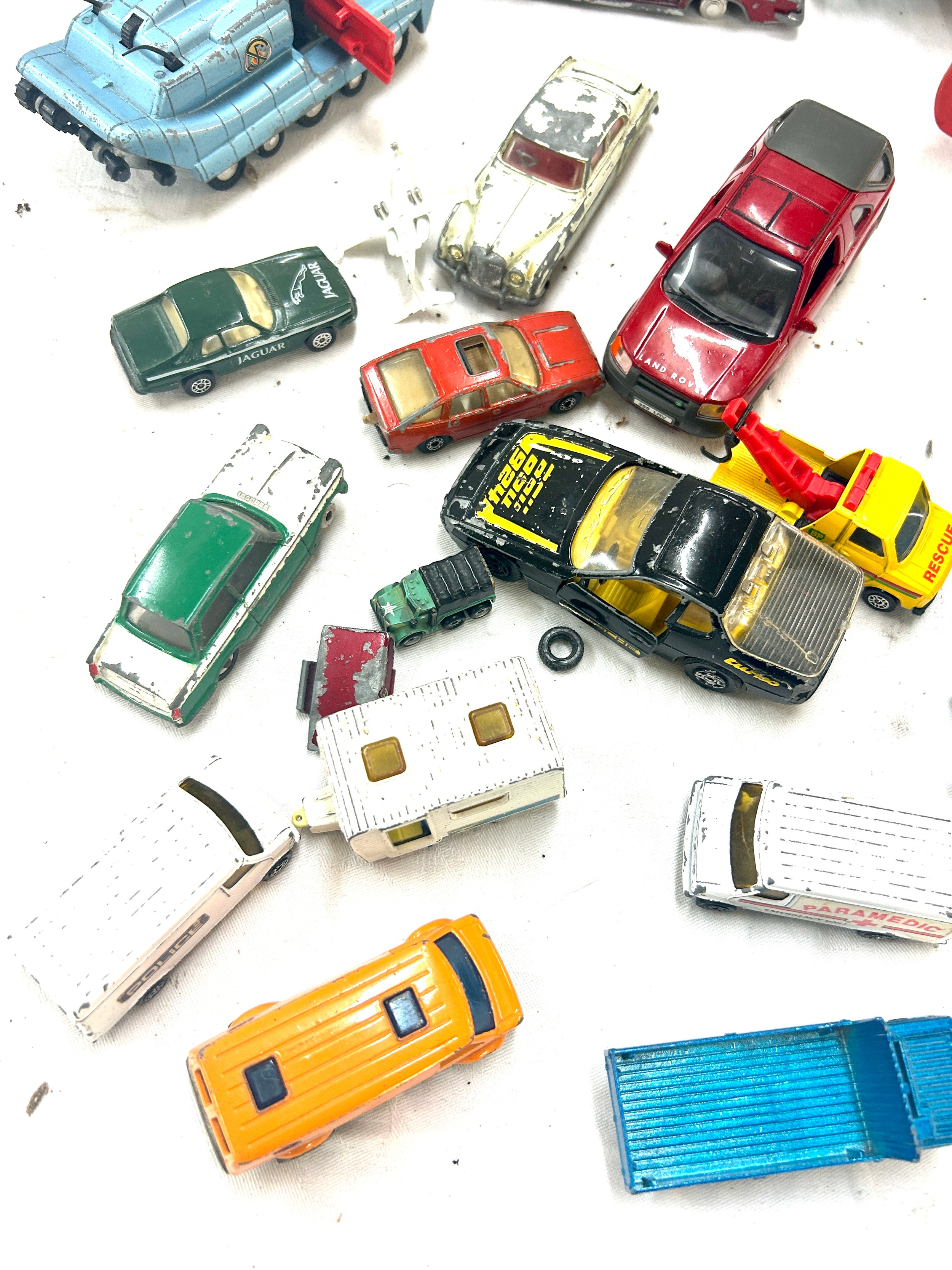 Vintage Doll, selection vintage diecast cars to include Dinky, Corgi, Matchbox etc - Image 3 of 5