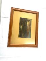 Vintage framed oil painting signed H.Hall, frame measures approximately 35 x 45cm