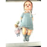 Vintage AM Germany pot doll and 1 other