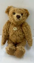 Steiff classic teddy bear 004353 jointed with growler, Long haired with tags