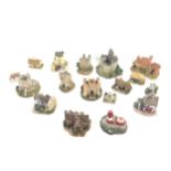 Selection of Lilliput ornaments to include: Britains heritage, Micklegate bar, Tower of London etc
