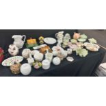 Large selection of miscellaneous includes Denby Aynsley, masons etc