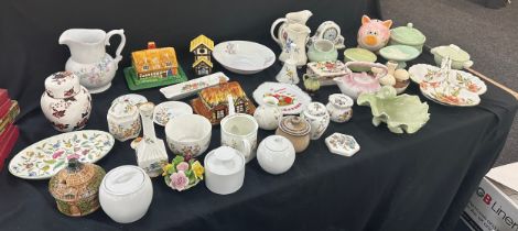 Large selection of miscellaneous includes Denby Aynsley, masons etc