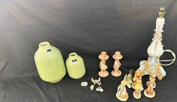 Selection of miscellaneous includes Parlane vase, global etc