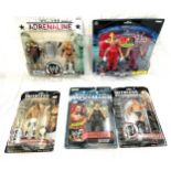 Selection of Wrestling figures unopened in original packaging to include WestleMania 21 Ruthless