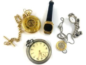 Selection of vintage and later watches/ pocket watches, all untested