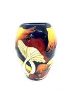 Moorcroft parasol dance vase by Kerry Goodwin 5.5 inches tall