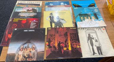 Selection of vinyl LPS to include Saturday night sound track, Grease, Fleetwood Mac etc