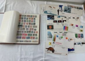 Stock book collection of Stamps from Europe, Italy, San Marino, Vatican, Monaco and Yugoslavia along