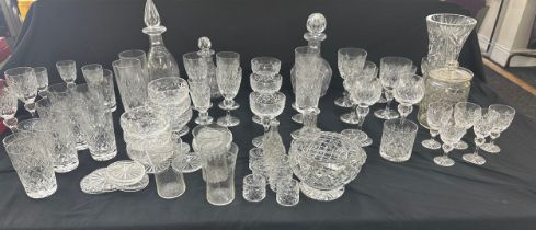 Large selection of antique and later glassware