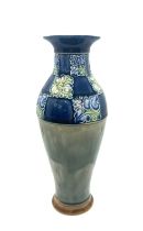 Antique royal doulton stoneware vase height 10 inches