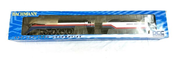 Boxed Bachmann DCC on board American freedom train, untested