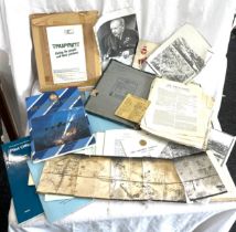 Selection of aircraft memorabilia