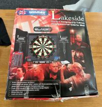 Brand new in the box lakeside work championship dart set