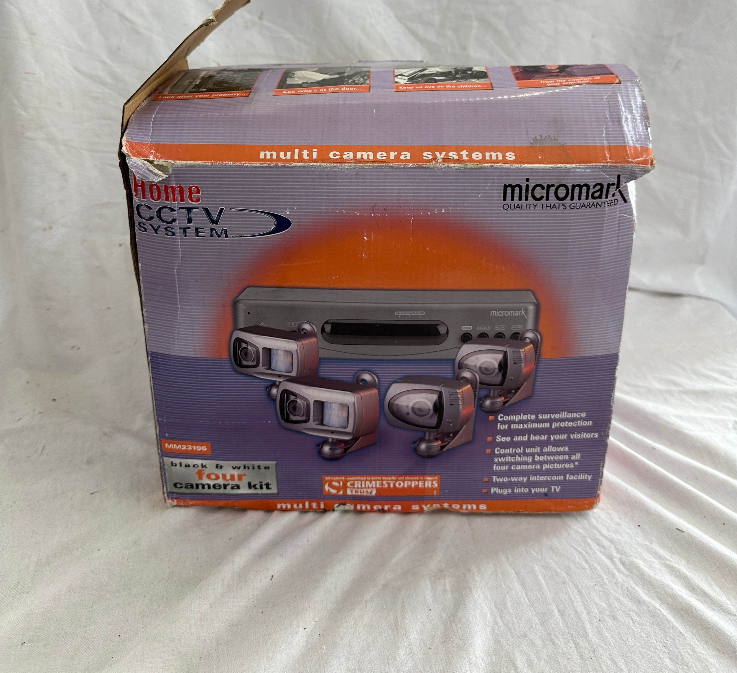 Boxed Micromade Home CCTV system