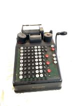 Vintage Burroughs calculator till