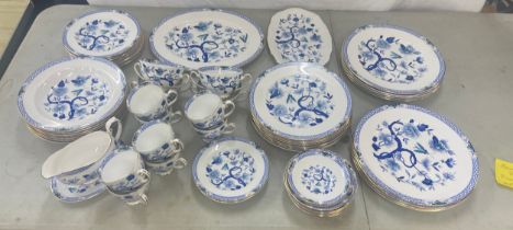 Large selection of part dinner and tea sets includes "Majestic" etc