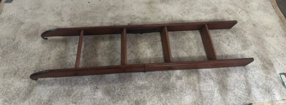 Set of antique library ladders