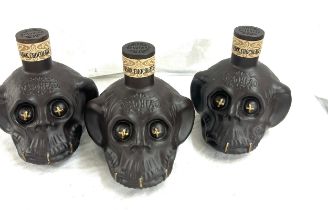 3 bottles of new and sealed Deadhead Dark Chocolate Rum / 700ml