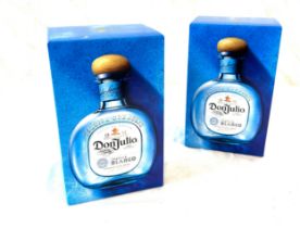 2 bottles of new and sealed Don Julio Blanco Tequila, 38% Vol, 700ml