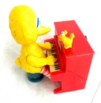 Vintage Sesame Street Big Bird piano toy, working order