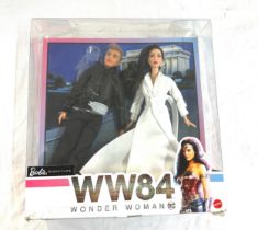 Boxed Barbie & Ken Wonder Woman Dc WW84 & Steve Trevor Duo Doll 2019 Mattel GJJ49