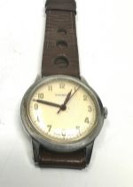 GARRARD Military Style Gents Hand-wind Wristwatch Working