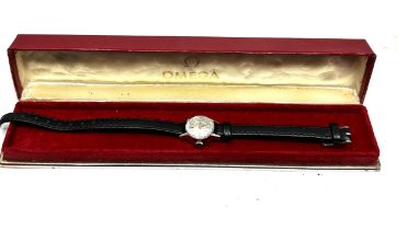 OMEGA Ladies Hand-wind Wristwatch Working Boxed