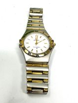 vintage OMEGA Constellation quartz wrist watch, mid size L593120 the watch is not ticking possibly