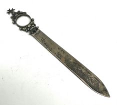 maltese.900 silver letter opener