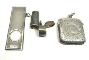 vintage silver tobacciana items