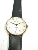 Gents Vintage MAPPIN & WEBB Gold Tone Wristwatch Hand-wind Working