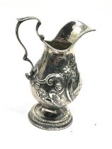 Vintage figural silver cream jug