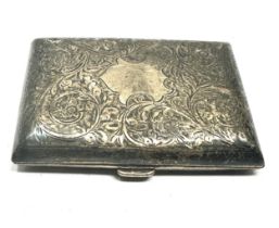 .925 sterling silver cigarette case