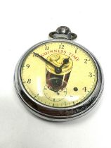 Rare Original 1959 Guinness Toucan Pocket Watch the toucan is missing the watch is fully wound ticks