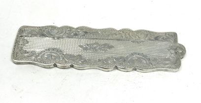 antique silver combe