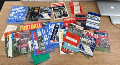 Selection of 1960s football programs