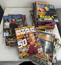 Large selection of Star Trek, x files magazines etc