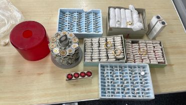 Large selection of assorted watch parts