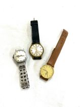 3 Vintage watches by Longines, Regency and Larex (Lanco)