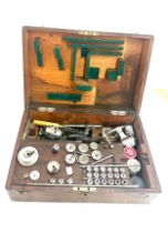 Vintage boxed set of watch makers tools