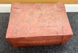 Large laundry box - clarks of retford 1964 measures approximately 13 inches tall 27inches wide 19